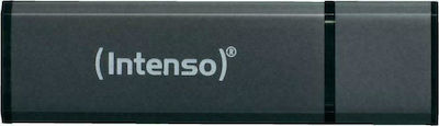 Intenso Alu Line 64GB USB 2.0 Stick Gri