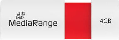 MediaRange 4GB USB 2.0 Stick Red