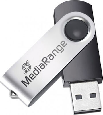 MediaRange 16GB USB 2.0 Stick Ασημί