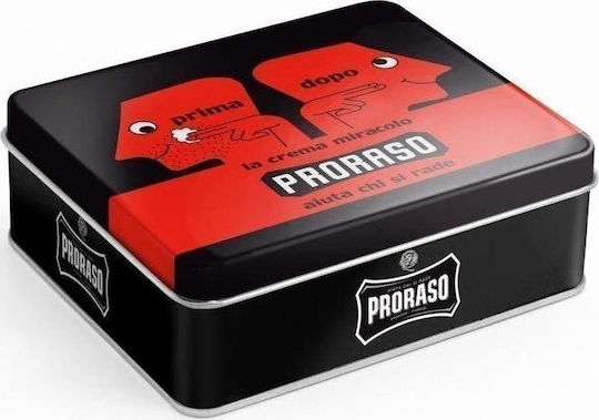Proraso Prima e Dopo with Sandalwood Pre-shave Cream 100ml Shaving Cream 150ml After Shave Lotion 100ml