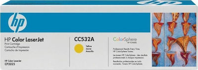 HP 304A Тонер Лазерен принтер Жълт 2800 Страници (CC532A)