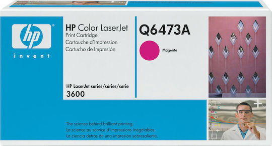 HP 502A Original Toner Laser Printer Magenta 4000 Pages (Q6473A)