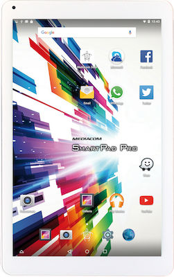 SmartPad 10.1 Pro 10.1" Таблет с WiFi (2ГБ/32ГБ) Бял