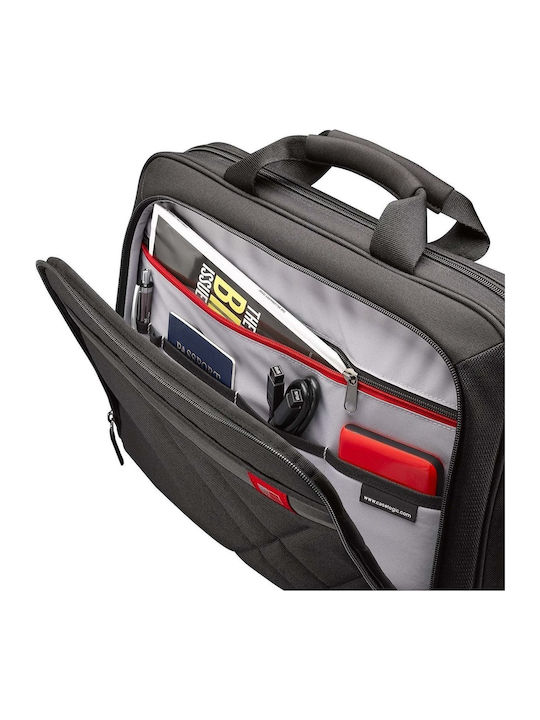 Case Logic DLC-115 Τσάντα Ώμου / Χειρός για Laptop 15" σε Μαύρο χρώμα