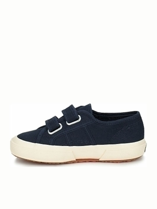 Kids Sneakers with Scratch Navy Blue