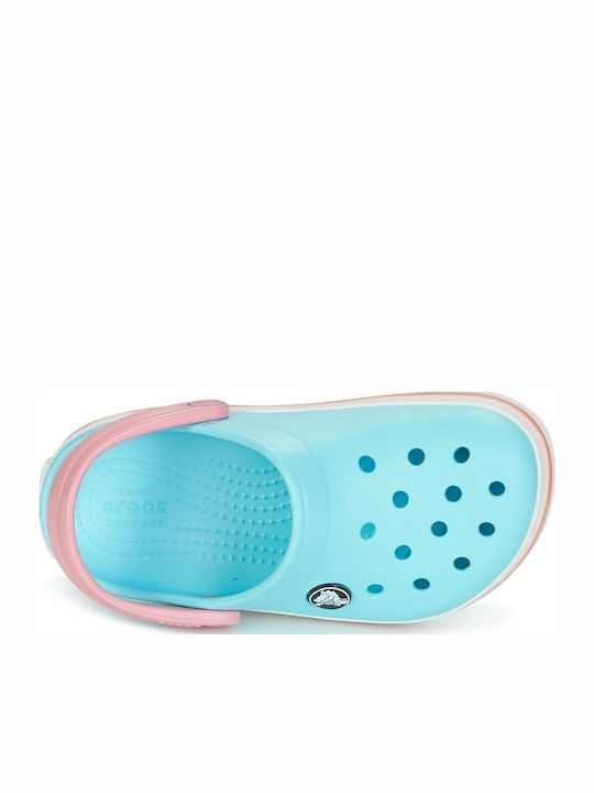 Crocband Children's Anatomical Beach Shoes Light Blue