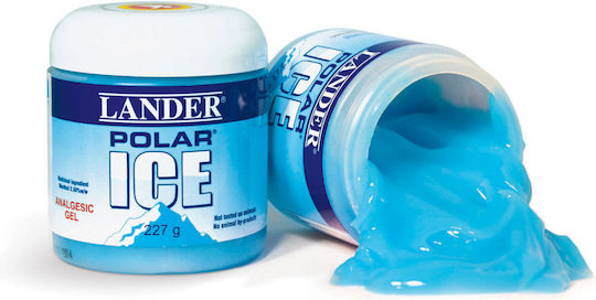 Lander Polar Ice Gel Cooling Gel for Muscle Pain & Joint 227gr