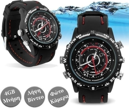 Real Safe Hidden Camera Clock with Built-in Memory 8GB