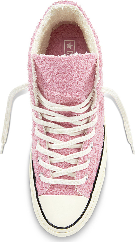 white fuzzy converse