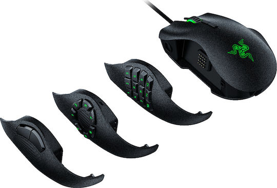 Razer Naga Trinity RGB Gaming Ποντίκι 16000 DPI Μαύρο