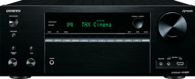Onkyo Komplettes Heimkino-Set 7.1 HT-S9800THX 165W Eingebautes WiFi Dolby Atmos Schwarz mit kabellosen Lautsprechern