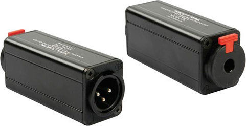 Neutrik Μετατροπέας XLR male σε 6.3mm female 1τμχ NA2M-J-TX