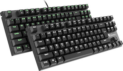 Genesis Thor 300 TKL Гейминг Клавиатура Без ключове с Outemu Red суичове и Подсветени клавиши Черен