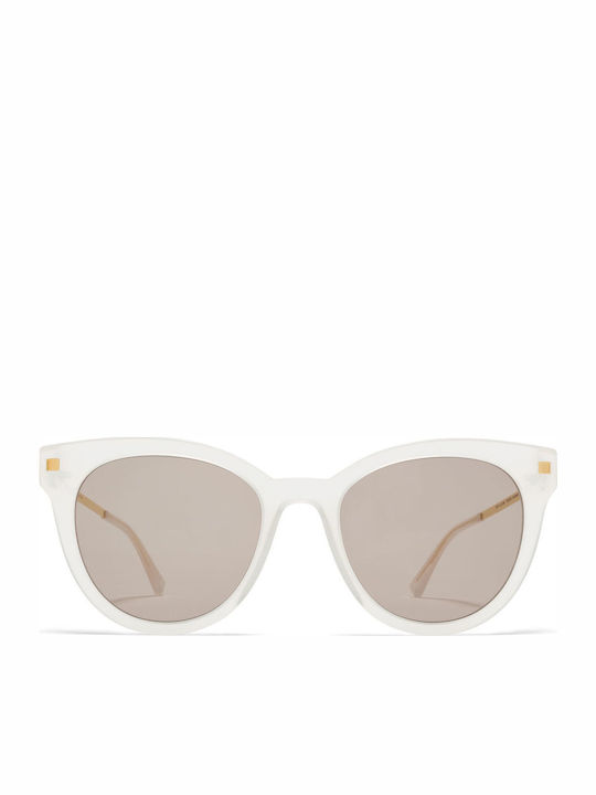 Mykita Anik C48 Lemon Sorbet / Glossy Gold Γυαλιά Ηλίου Διάφανο με Mixed Σκελετό Mykita Anik C48 Lemon Sorbet / Glossy Gold Γυαλιά Ηλίου Διάφανο με Mixed Σκελετό