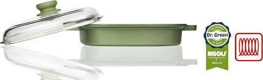 Risoli VaporGrill Dr.Green Ρηχή Κατσαρόλα από Χυτό Αλουμίνιο 26cm