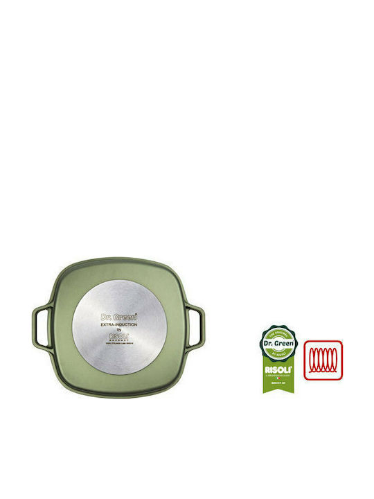 Risoli VaporGrill Dr.Green Shallow Pot made of Cast Aluminum 26cm