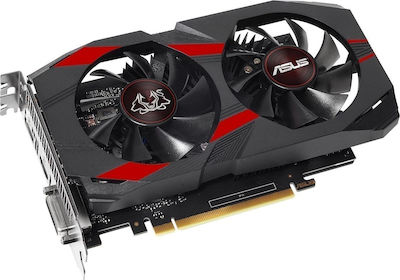Asus GeForce GTX 1050 Ti 4GB GDDR5 Cerberus OC Κάρτα Γραφικών
