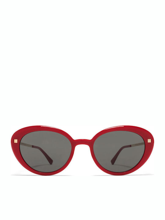 Mykita Luava C54 Red / Champage Gold Γυαλιά Ηλίου Κόκκινα με Mixed Σκελετό Mykita Luava C54 Red / Champage Gold Γυαλιά Ηλίου Κόκκινα με Mixed Σκελετό