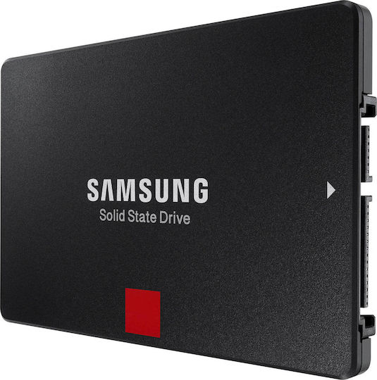 Samsung 860 Pro SSD 1TB τύπου 2.5'' με σύνδεση SATA III MZ-76P1T0BW MZ-76P1T0B/EU