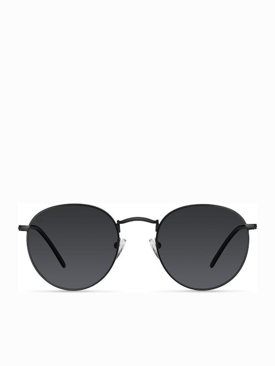 Meller Yster Unisex Sunglasses with Metal Frame All Black Y-TUTCAR