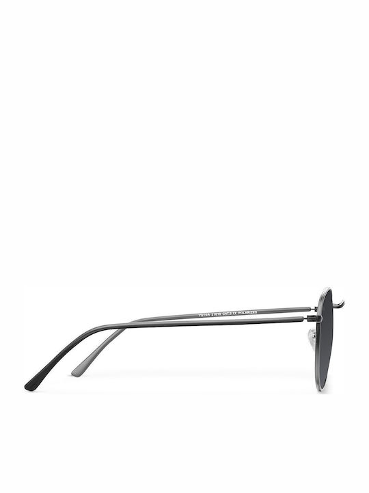 Meller Yster Unisex Sunglasses with Metal Frame All Black Y-TUTCAR