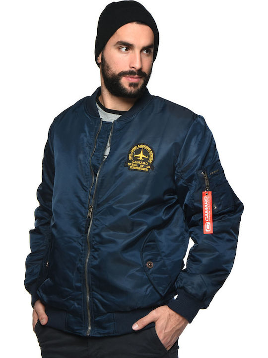 Jacke Bomber Marineblau
