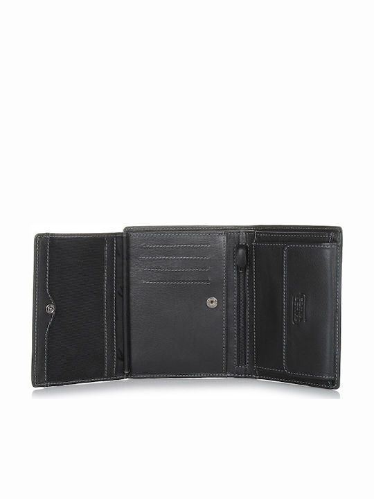 Vegas Leather Men's Wallet Classic Black
