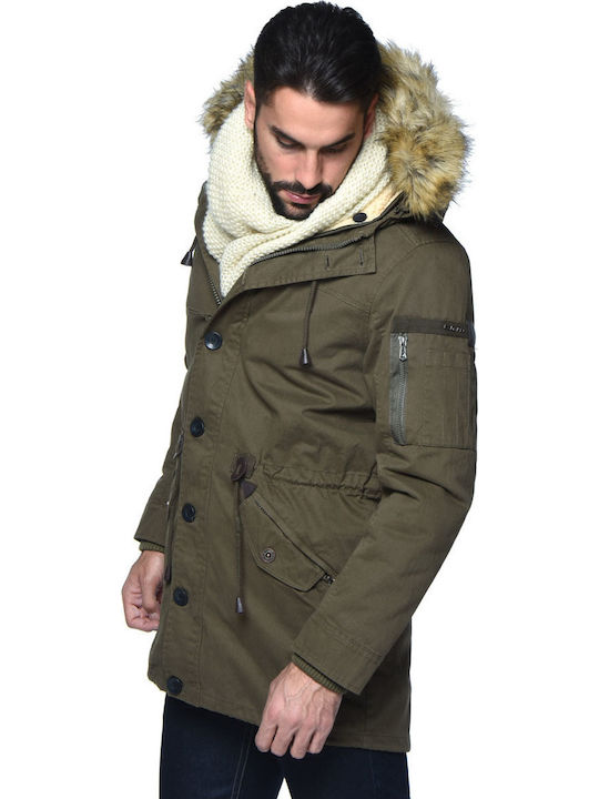 Cigar Winter Jacket Parka Khaki