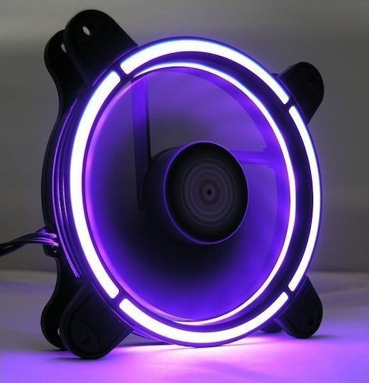 LC-Power LC-CF-COMBO Case Fans 120mm (1500rpm / 34cfm) with RGB Lighting and 4-Pin Molex Connection