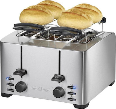 Profi Cook PC-TA 1073 Toaster 4 Slots 1500W Inox