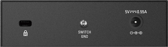 D-Link DES-105 Unverwaltet L2 Switch mit 5 Ports Ethernet