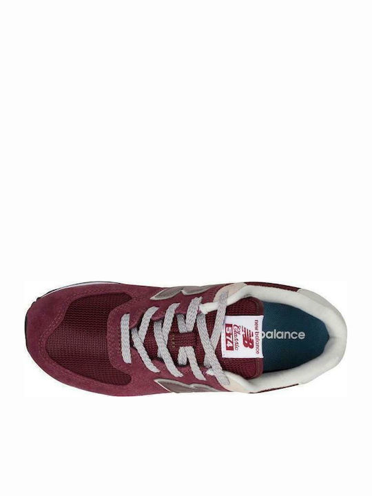 574 Classic Kids Sneakers Burgundy