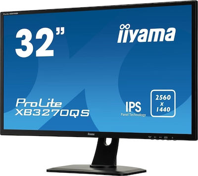Iiyama ProLite XB3270QS-B1 IPS Monitor 31.5" QHD 2560x1440 με Χρόνο Απόκρισης 4ms GTG