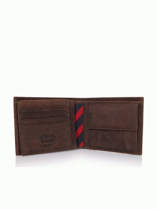 Leather Men's Wallet Classic Brown