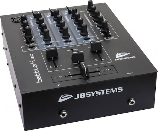 Jb Systems BATTLE4-usb Digital Mischpult 4 Kanäle / 1 XLR-Eingang
