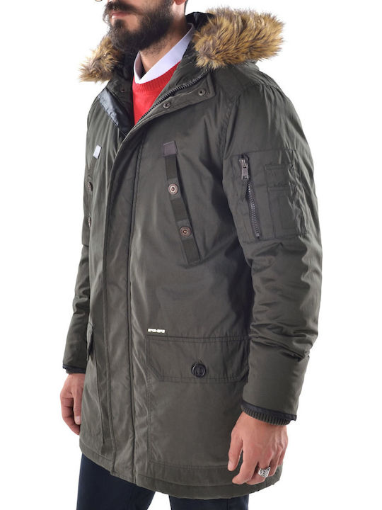 Winter Jacket Parka Khaki