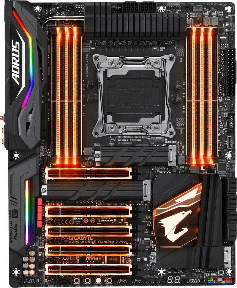 Gigabyte x299 aorus gaming обзор