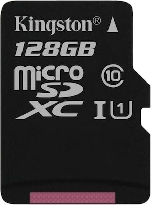 Kingston Canvas Select microSDXC 128GB Klasse 10 U1 V10 A1 UHS-I mit Adapter