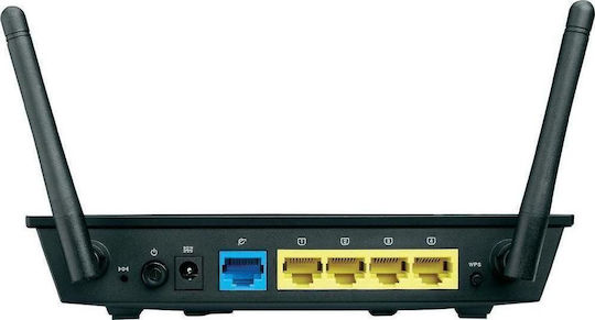 Asus RT-N12E Ασύρματο Router Wi‑Fi 4 με 4 Θύρες