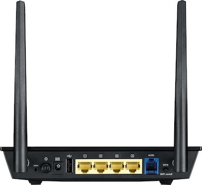Asus DSL-N14U Ασύρματο ADSL2+ Modem Router με 4 Θύρες