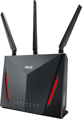 Asus RT-AC86U Ασύρματο Router Wi‑Fi 5 με 4 Θύρες Gigabit