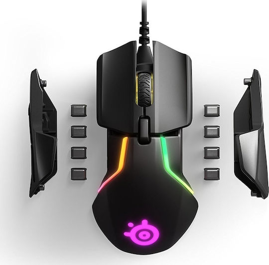 SteelSeries Rival 600 RGB Gaming Gaming Maus Schwarz