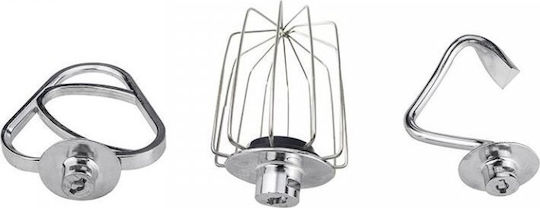 Royalty Line RL-PKM1900.7BG Stand Mixer 1900W with Stainless Mixing Bowl 6.5lt Black