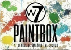 W7 Cosmetics Paintbox Eye Shadow Palette in Solid Form 50gr