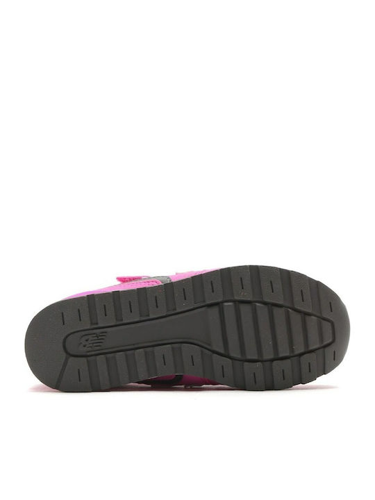 Classics Lifestyle Kids Sports Shoes Running with Hoop & Loop Closure Pink