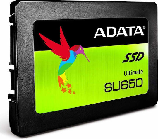 Adata Ultimate SU650 SSD 480GB 2.5'' Type With SATA III Connection ASU650SS-480GT-R