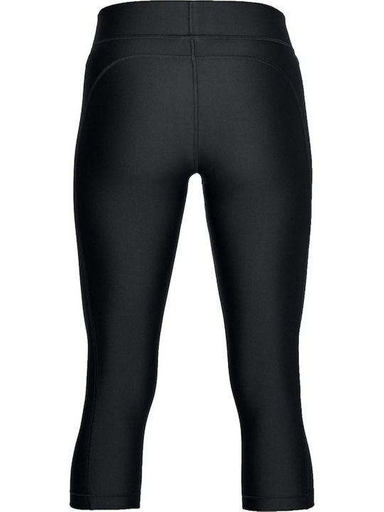 Heat Gear Running Γυναικείο Capri Κολάν Σύσφιξης Μαύρο
