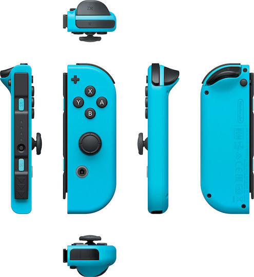 Nintendo Joy-Con Set Ασύρματο Gamepad για Switch Neon Red/Blue