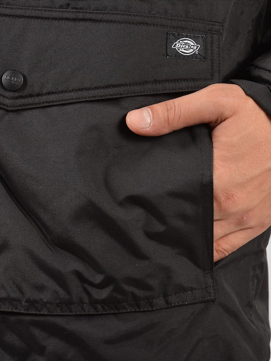Curtis Winter Jacke Parka Wasserdicht Schwarz