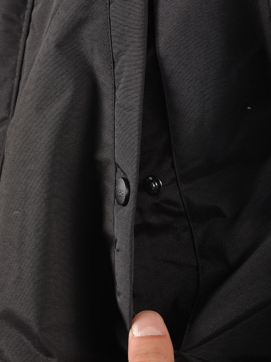 Curtis Winter Jacke Parka Wasserdicht Schwarz
